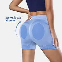 2 peças Short esportivo feminino